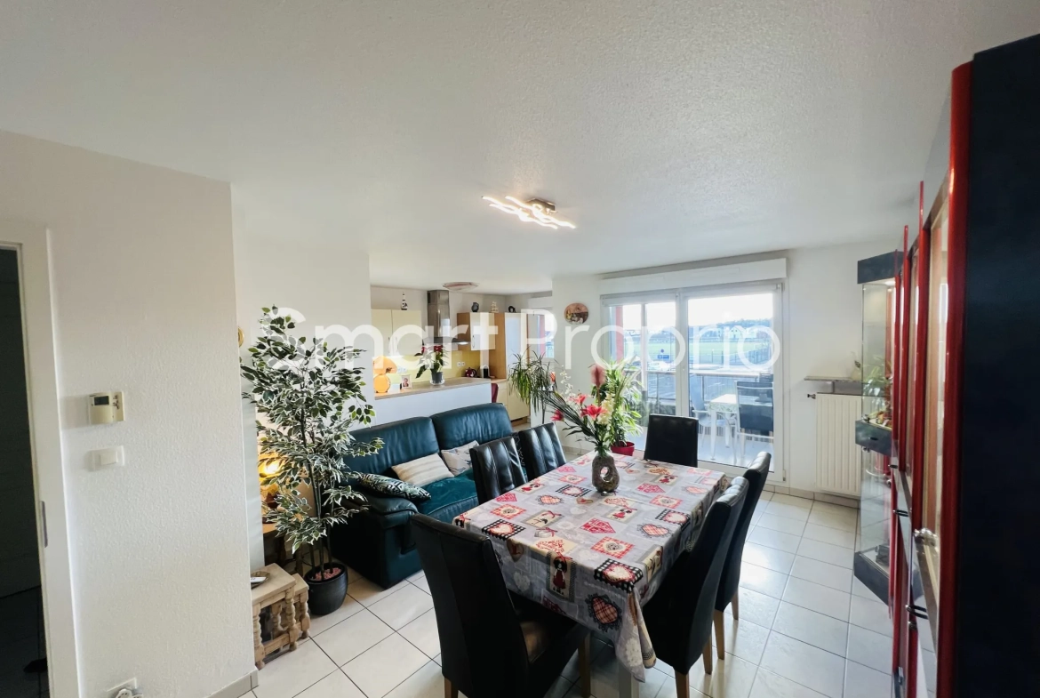Vente d'un appartement T3 avec terrasse à Ensisheim – 170 000 € 