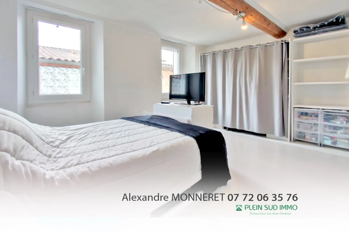Achat maison de village rénovée à Saint Vallier de Thiey - 66 m² 