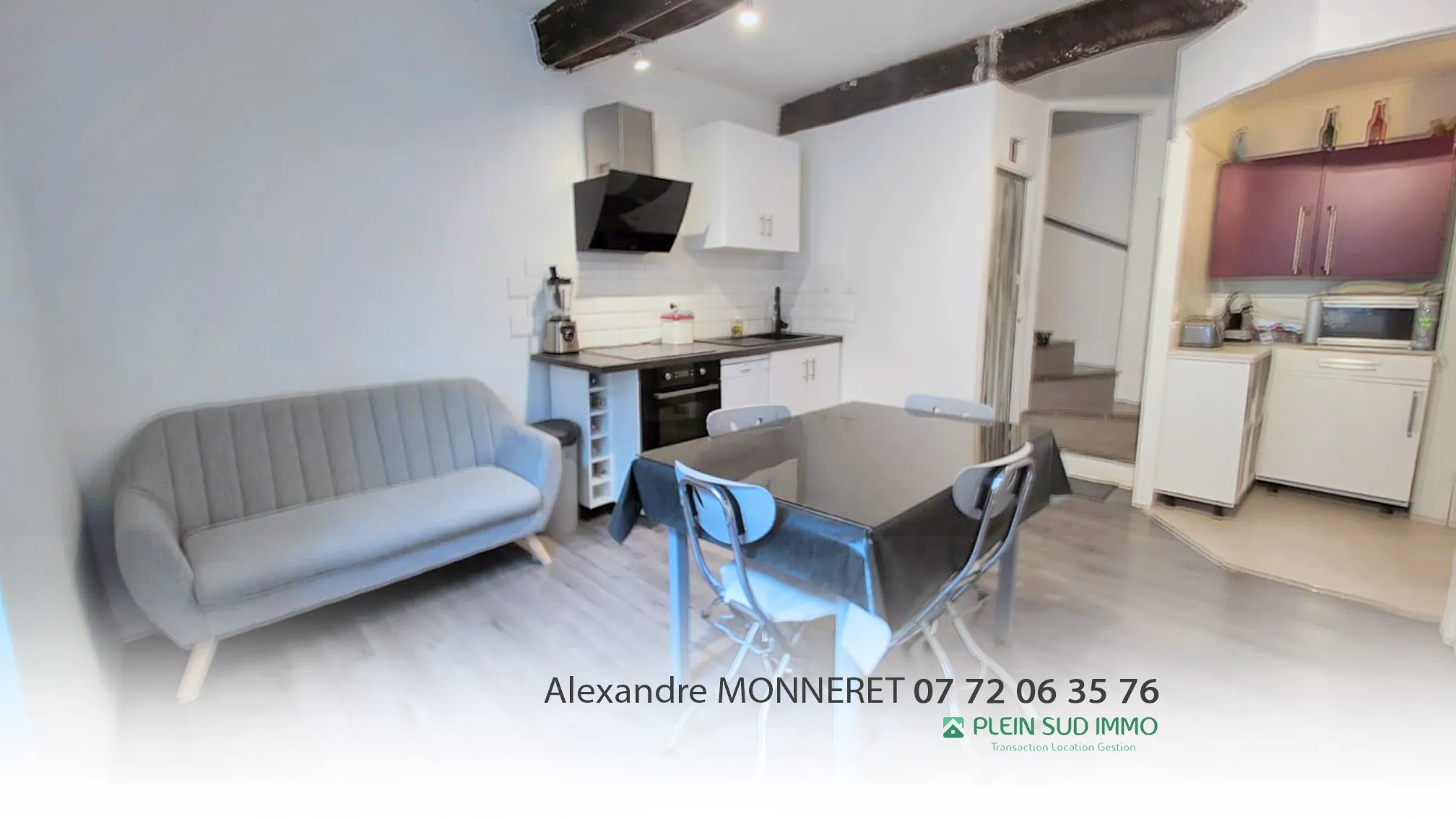 Achat maison de village rénovée à Saint Vallier de Thiey - 66 m² 