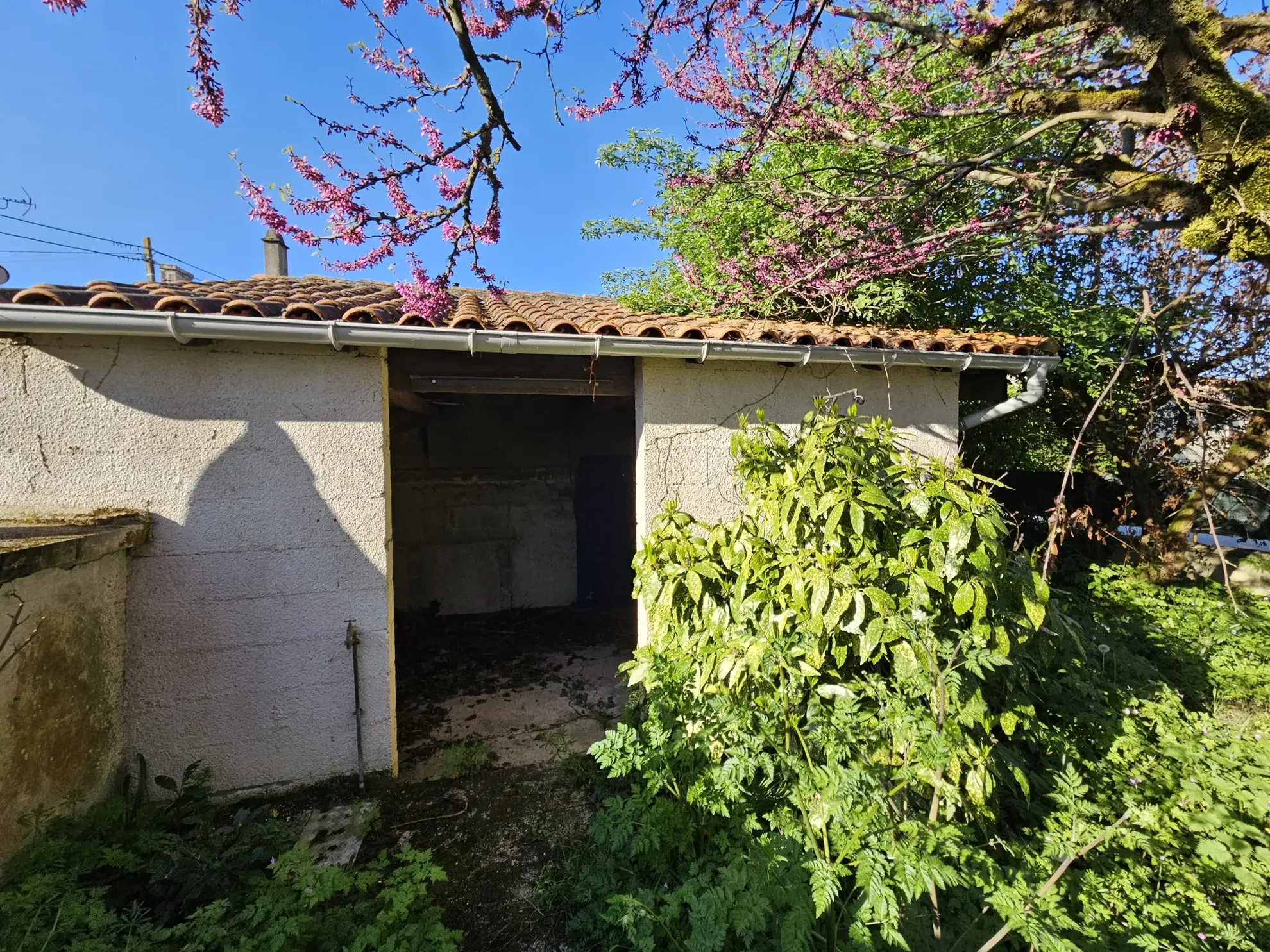 Maison pierre rénovée avec jardin et garage à St Hilaire la Palud 