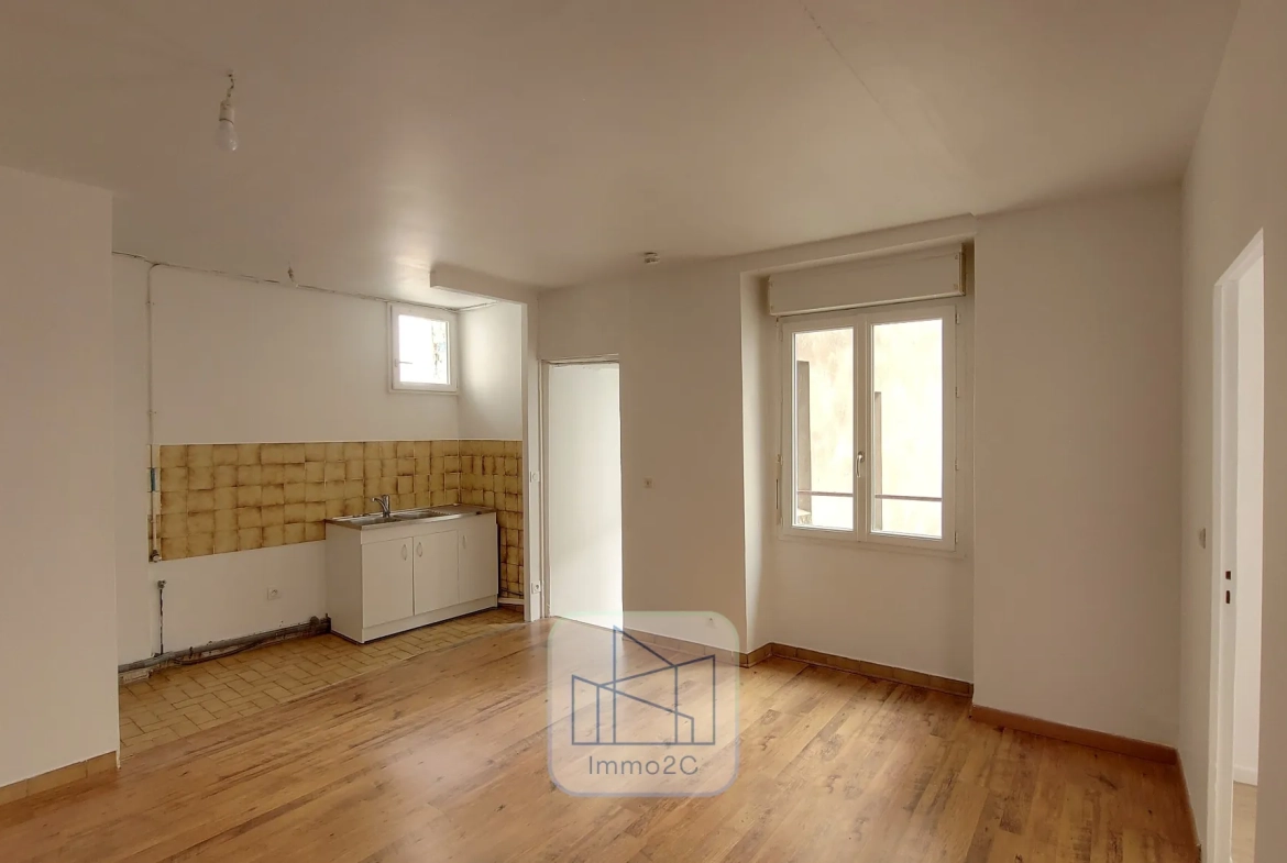 Appartement T2 lumineux à Nantes, centre-ville, proximité place Royale 