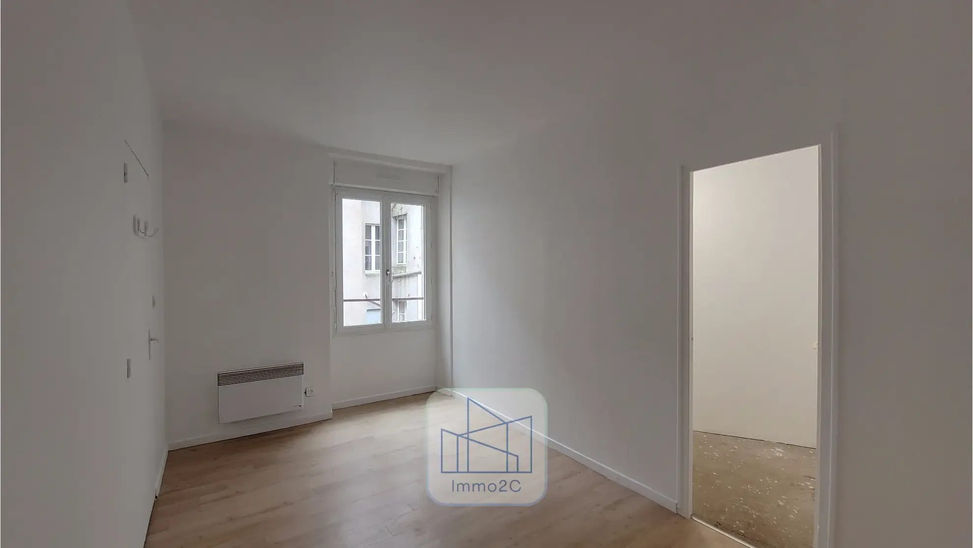 Appartement T2 lumineux à Nantes, centre-ville, proximité place Royale 