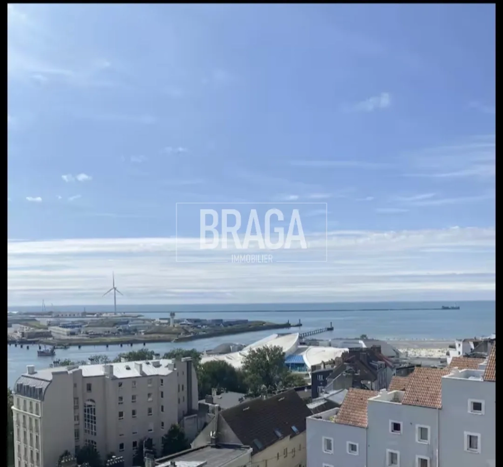 Appartement rénové avec vue mer à Boulogne-sur-Mer – Opportunité à 98 000 €