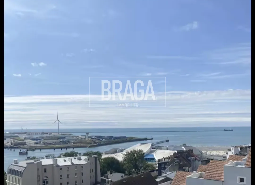 Appartement rénové avec vue mer à Boulogne-sur-Mer – Opportunité à 98 000 € 