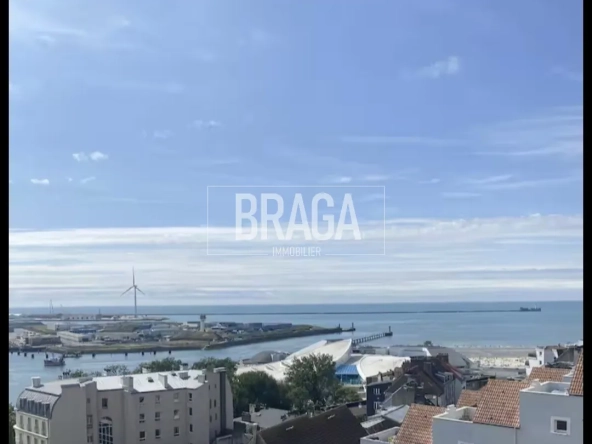 Appartement rénové avec vue mer à Boulogne-sur-Mer – Opportunité à 98 000 €