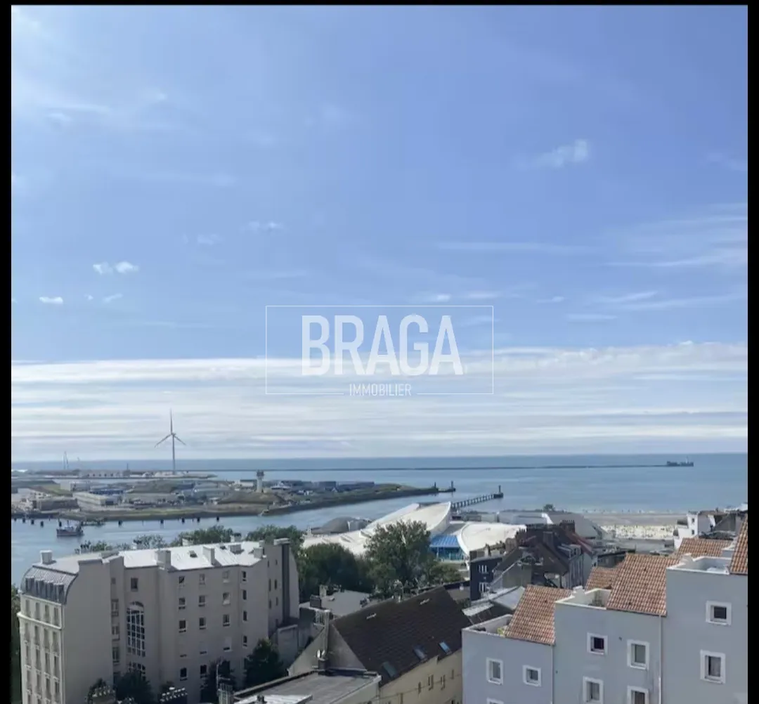 Appartement rénové avec vue mer à Boulogne-sur-Mer – Opportunité à 98 000 € 