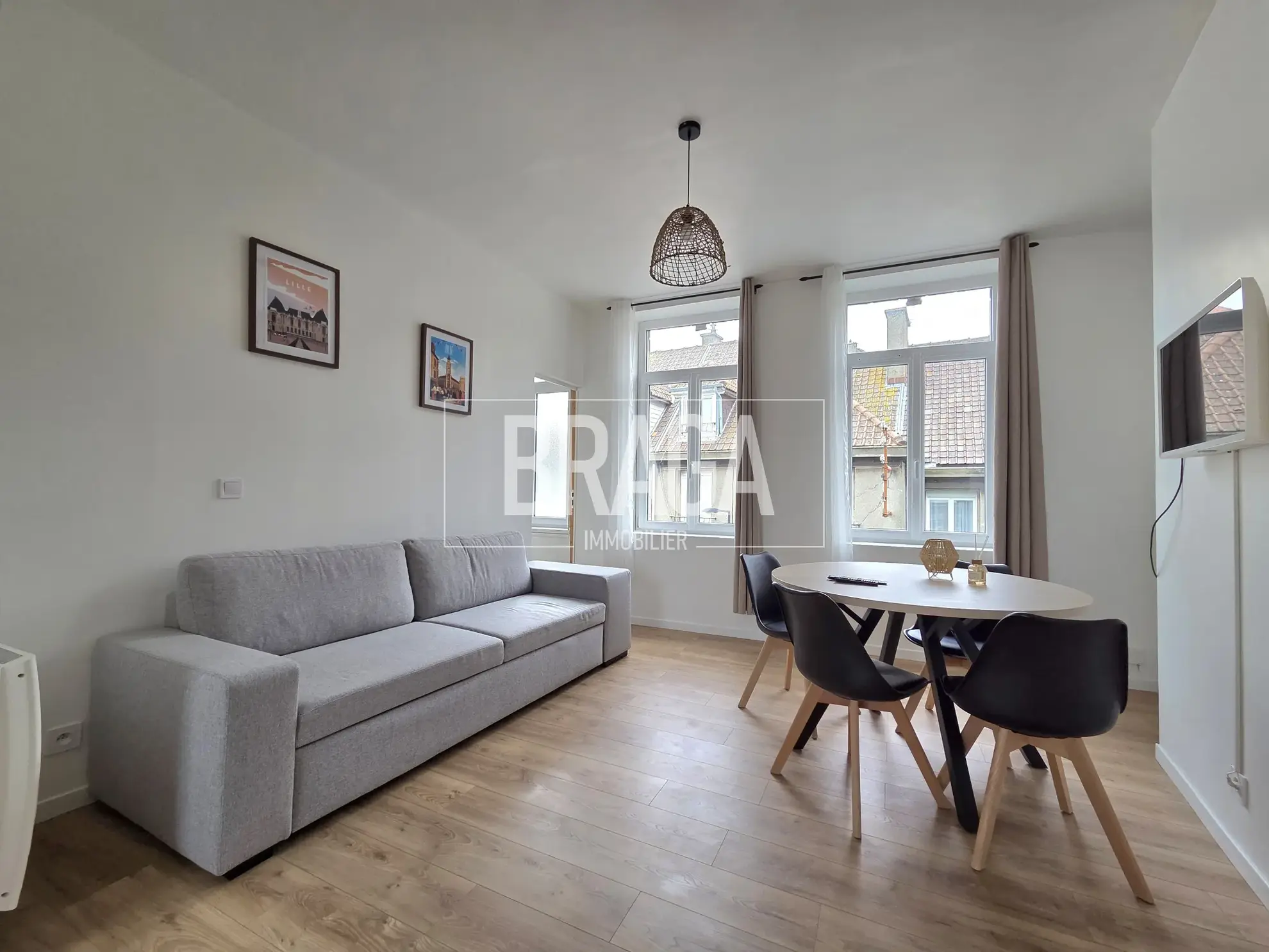 Appartement rénové avec vue mer à Boulogne-sur-Mer – Opportunité à 98 000 € 