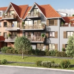 Appartement T3 neuf avec balcon, cave et parking à Halluin - Livraison 2024