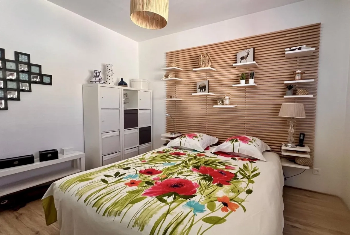Maison rénovée de 76 m² à Pont-Sainte-Marie avec jardin et sous-sol, proche Troyes 