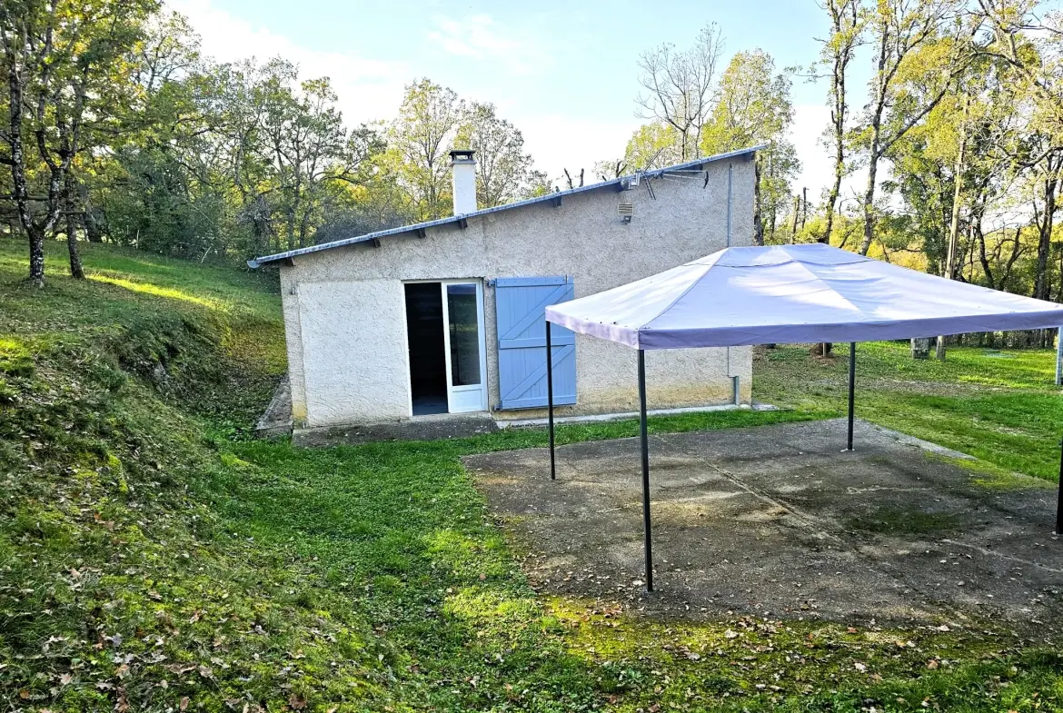 Maison de plain-pied à Milhars avec terrain de 970 m², proche Cordes-sur-Ciel 
