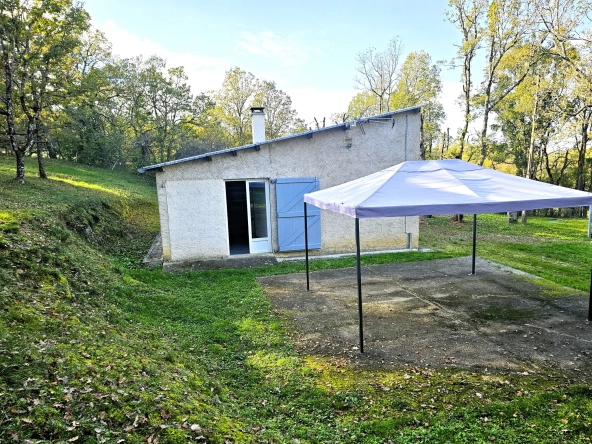 Maison de plain-pied à Milhars avec terrain de 970 m², proche Cordes-sur-Ciel 