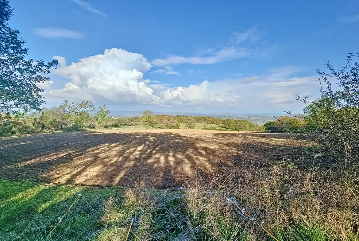 Maison de plain-pied à Milhars avec terrain de 970 m², proche Cordes-sur-Ciel 