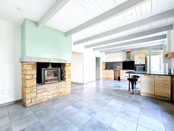 Maison de plain-pied à Milhars avec terrain de 970 m², proche Cordes-sur-Ciel 