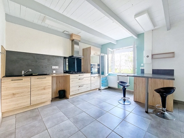 Maison de plain-pied à Milhars avec terrain de 970 m², proche Cordes-sur-Ciel 