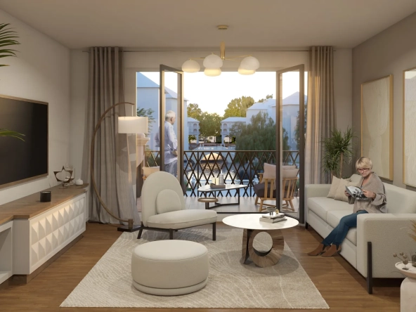 À vendre appartement 2 pièces de 43,48 m² avec balcon au Plessis-Robinson