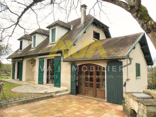 Maison à rénover avec vue panoramique et jardin à Vielleségure