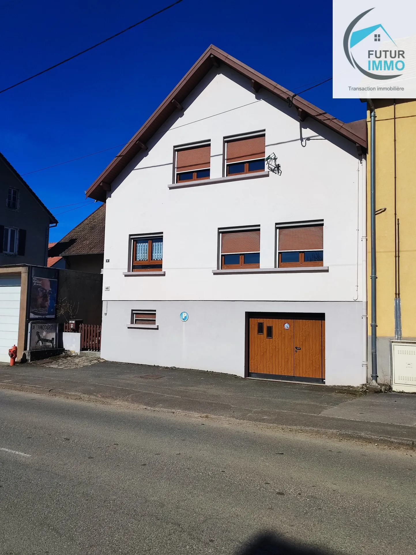 Maison accolée de 95 m² à Dasle avec garage et terrain clos 