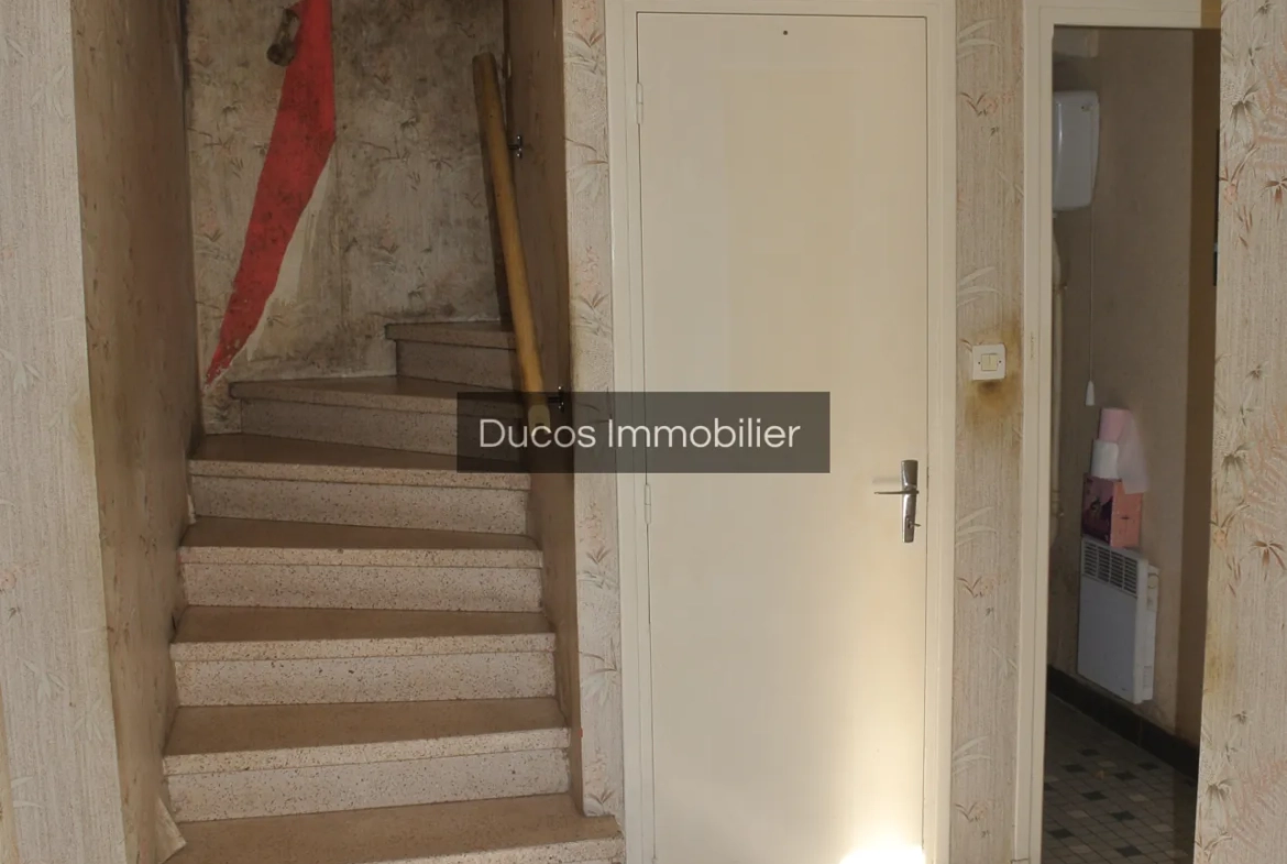 Maison à rénover avec jardin et garage à Marmande 