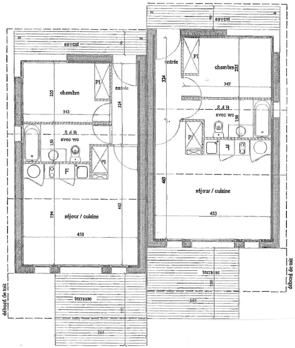 Investissement immobilier à Ares : ensemble de deux maisonnettes T2 avec rendement de 6,83% 