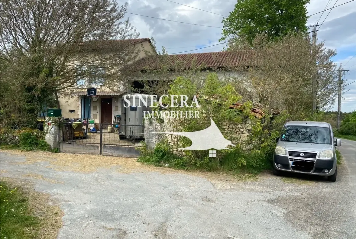 Ancienne ferme en pierre avec grange à Celles - propriété de charme en Dordogne 