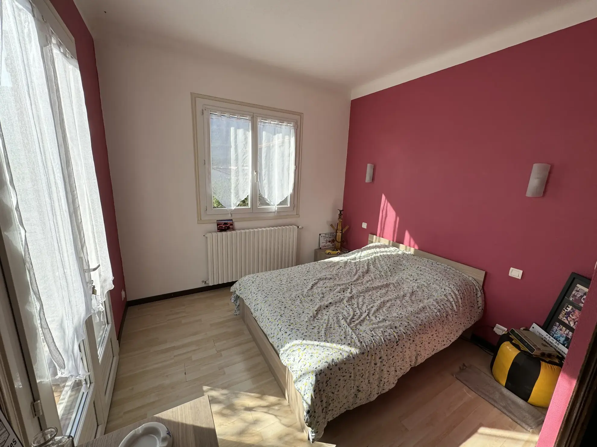 Maison avec piscine chauffée et garage à Quillan, vue panoramique sur montagnes 