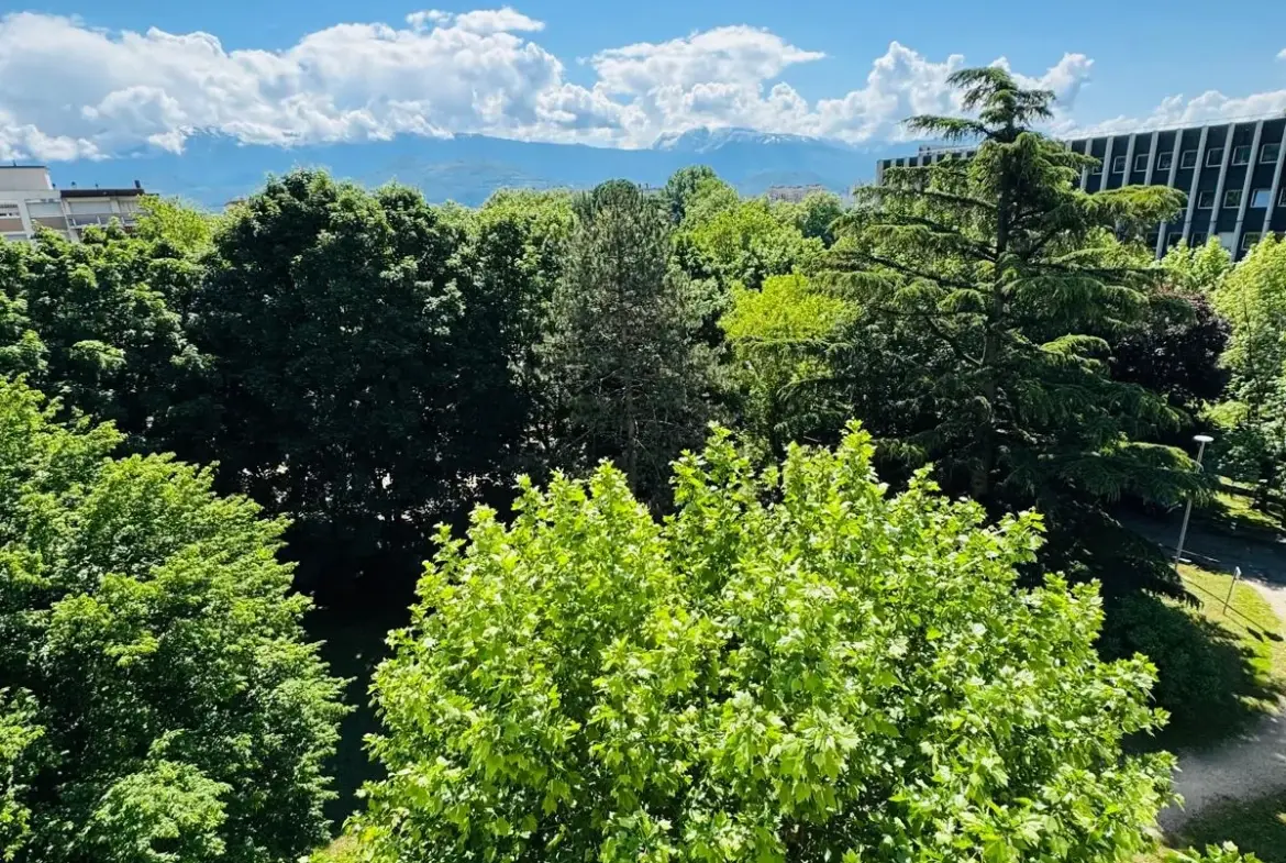 Appartement à vendre à Grenoble - 4 pièces, balcon, terrasse, à rafraîchir 