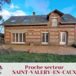 Maison en pierre à vendre à Saint-Valery-en-Caux, 3 chambres, terrain 1440m², proche Paluel