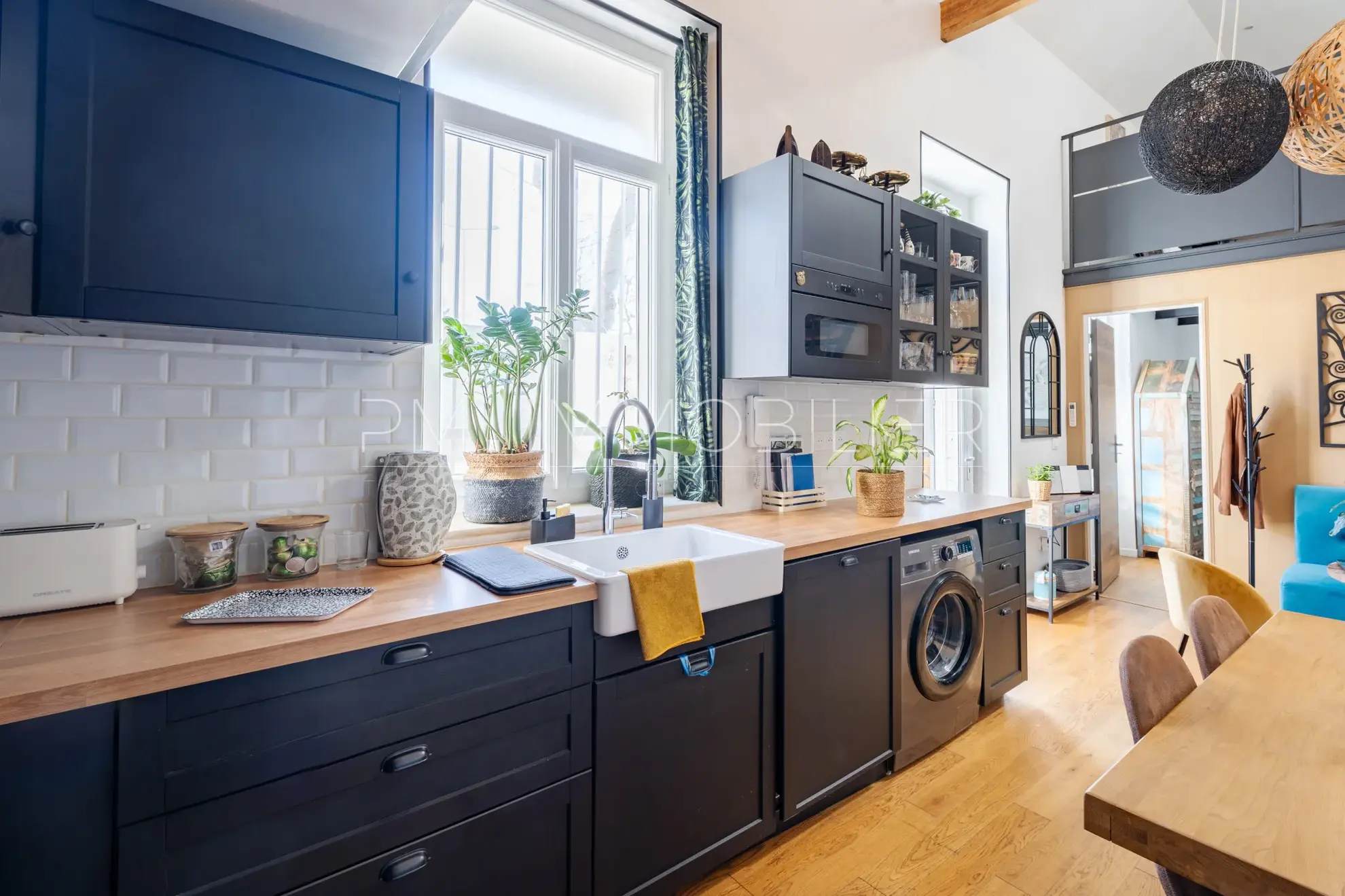 Maison de village rénovée à Éoures avec terrasse et mezzanine - 46 m² 