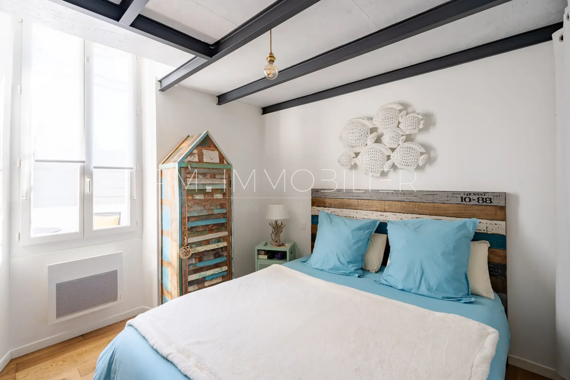 Maison de village rénovée à Éoures avec terrasse et mezzanine - 46 m² 
