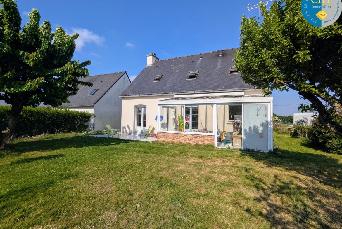 Maison 6 pièces à Guer avec jardin, garage et grande terrasse 
