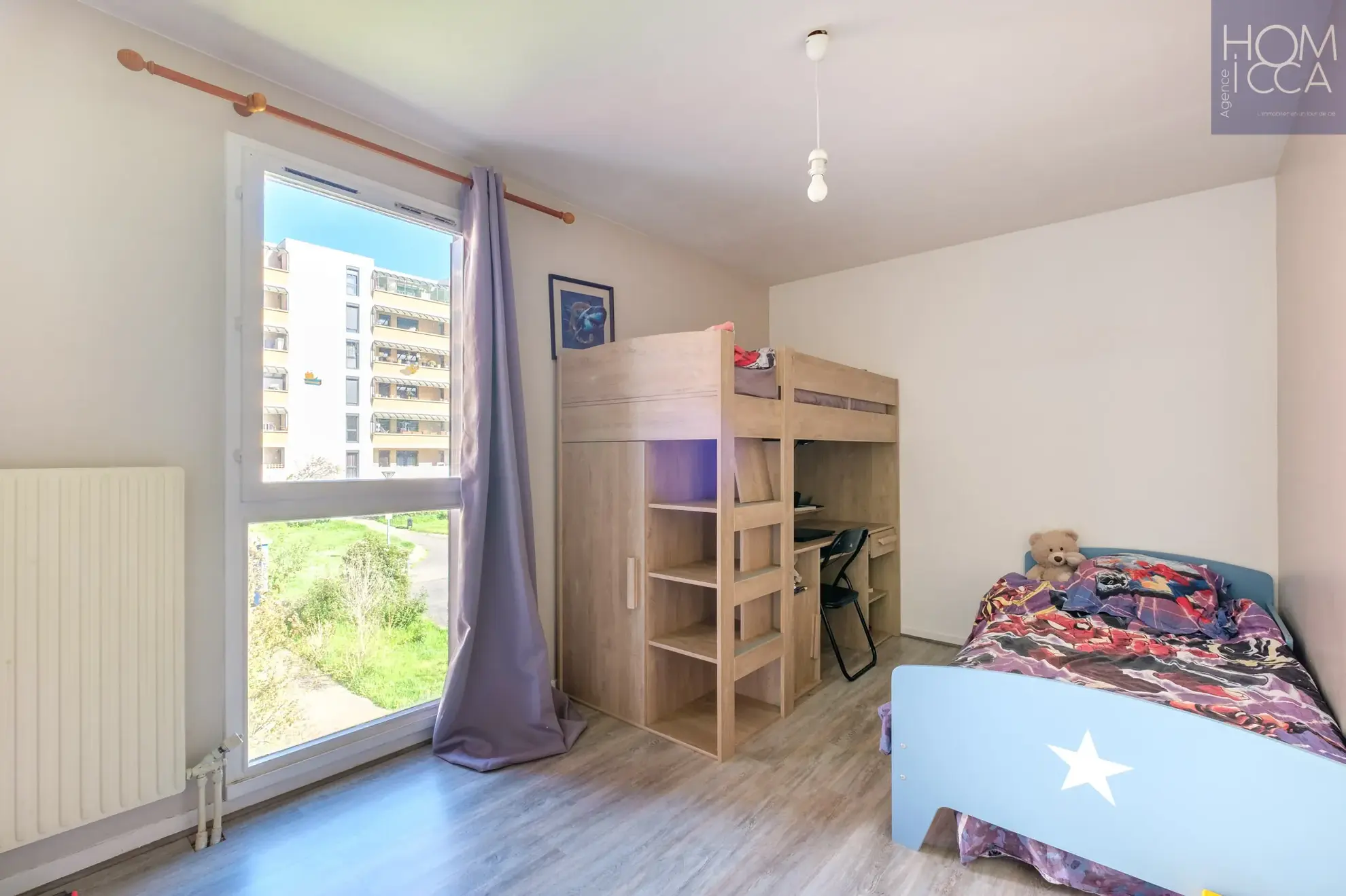 Spacieux T3 à Villeurbanne près du Parc de la Tête d’Or avec balcon et cave 