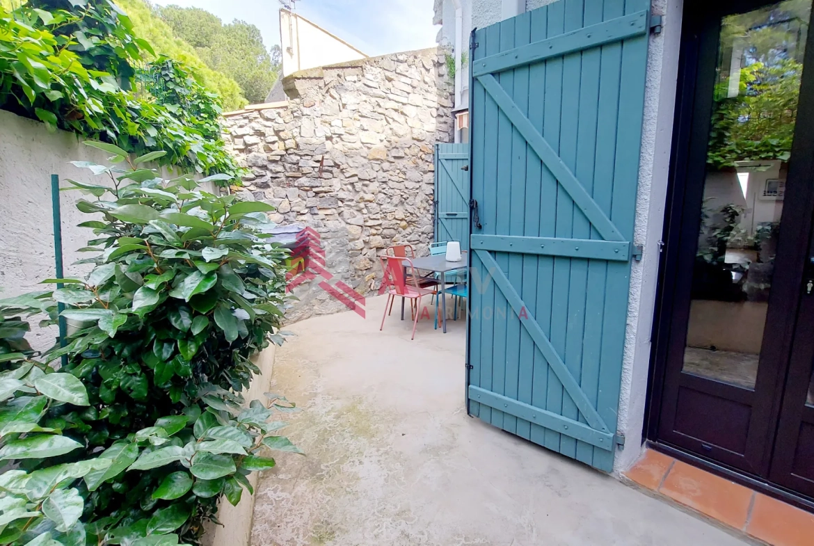 Maison de village rénovée avec terrasse à La Palme - 96 m² 