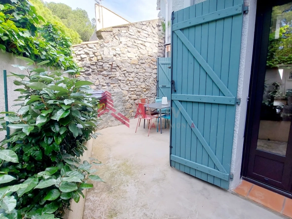 Maison de village rénovée de 96 m² avec extérieur à La Palme 