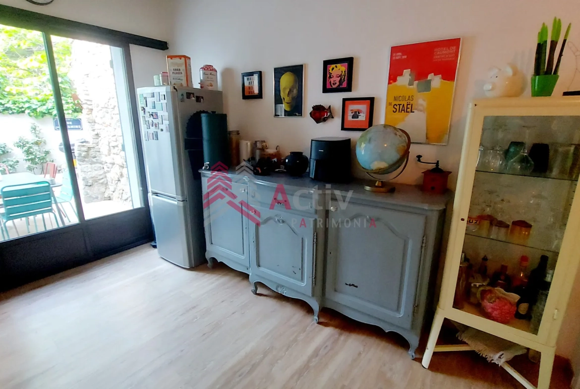 Maison de village rénovée avec terrasse à La Palme - 96 m² 