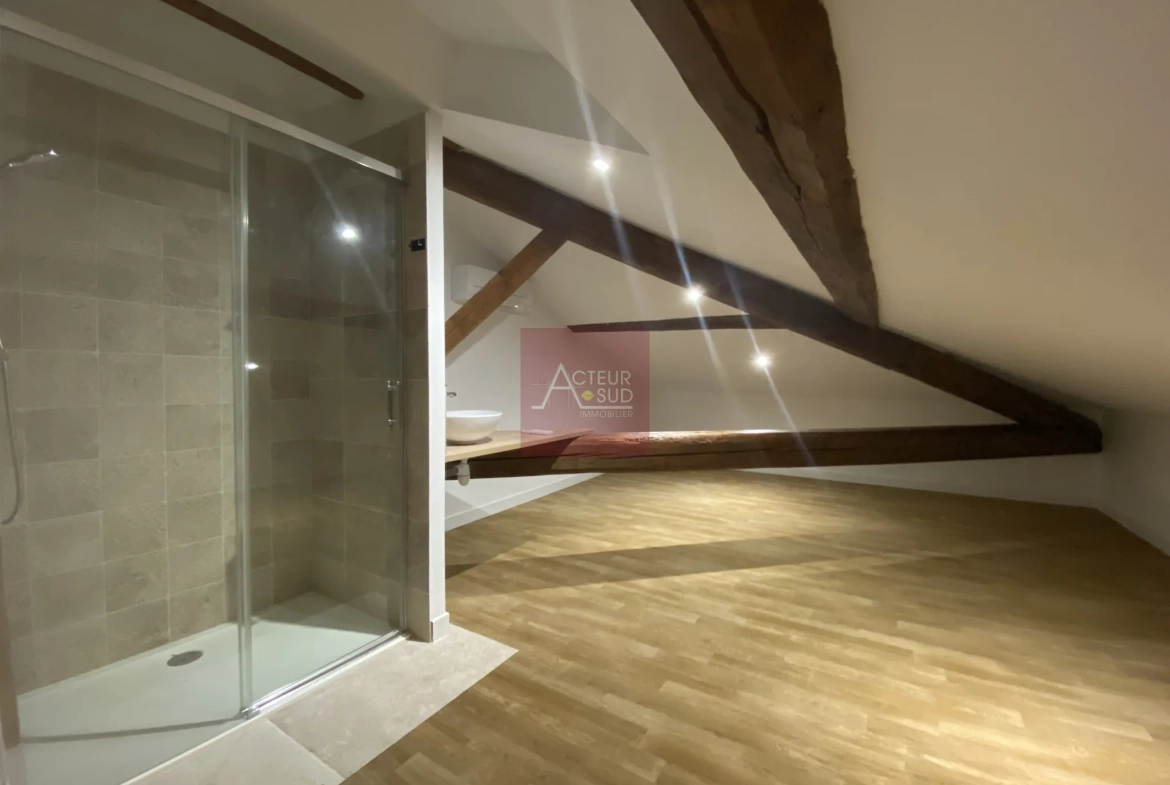 Vente d'un appartement 4 pièces rénové à Pignan, 120 m² dont 79 m² Loi Carrez, proche commodités 