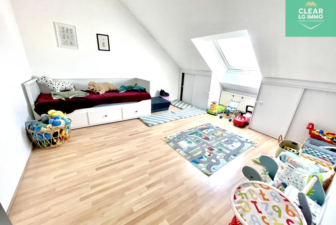 Appartement à Thionville de 130m² au dernier étage avec 3 chambres - Rue Pershing 