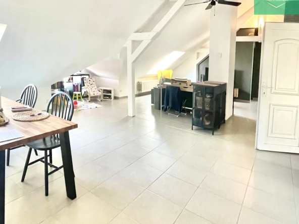 Appartement à Thionville de 130m² au dernier étage avec 3 chambres - Rue Pershing