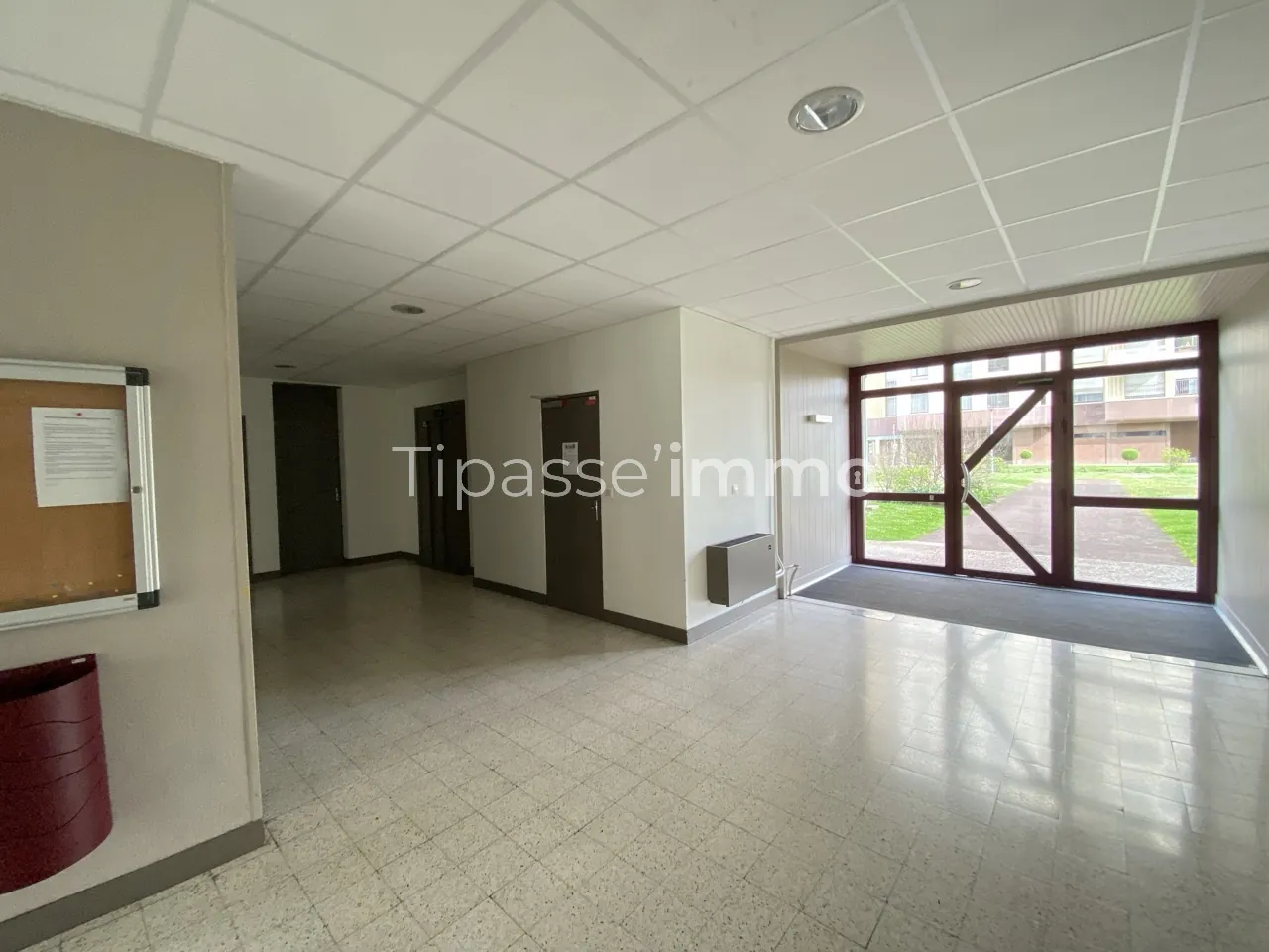 Appartement F2 à vendre à Rouen rive gauche avec parking et résidence sécurisée 