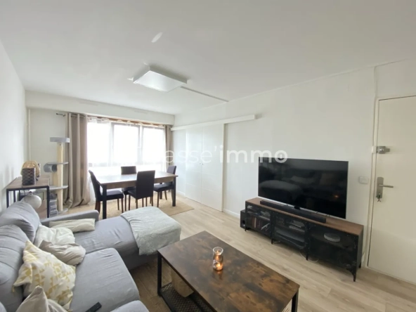 Appartement F2 à vendre à Rouen rive gauche avec parking et résidence sécurisée