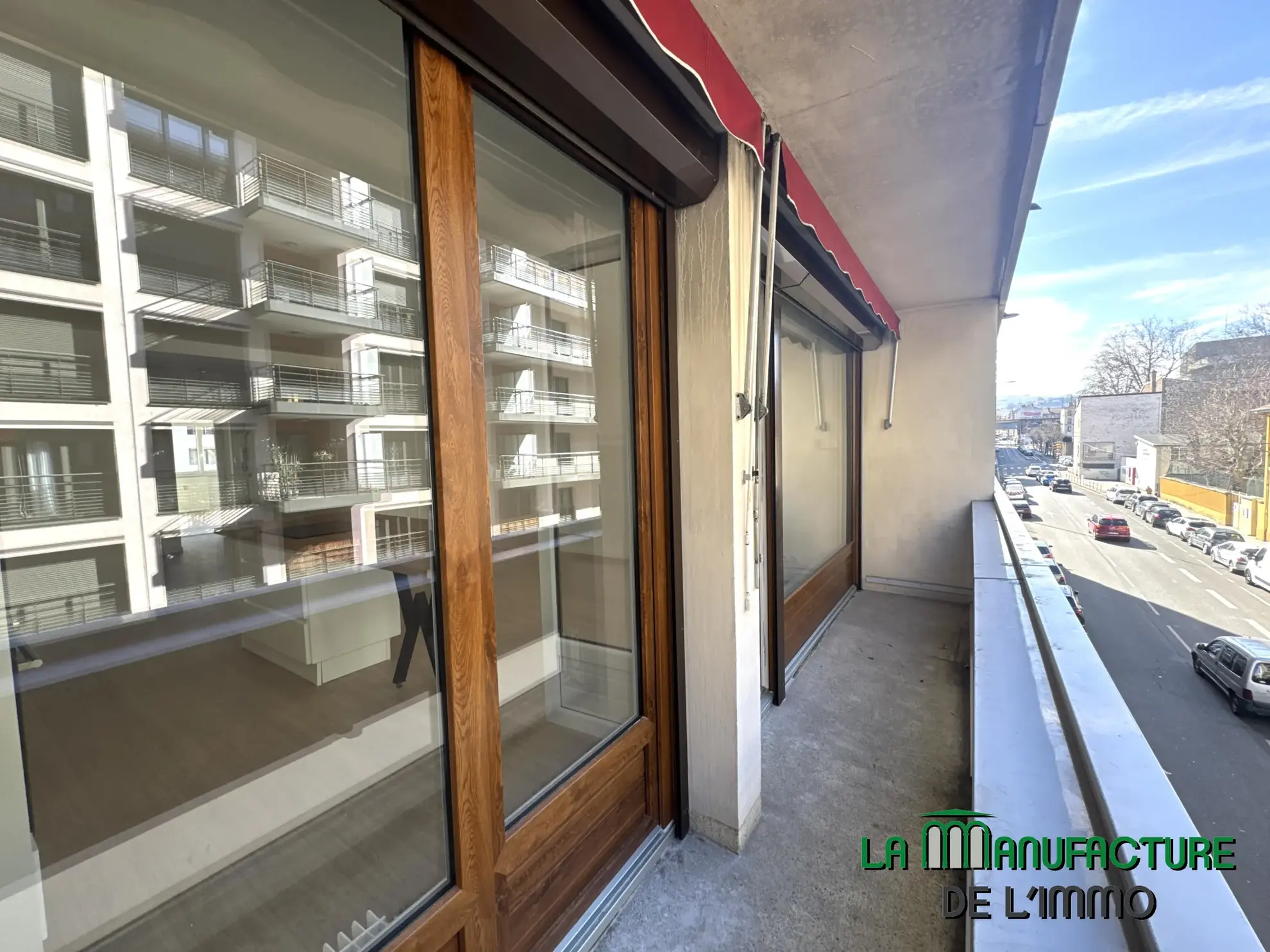 Appartement T3 rénové avec balcon, cave et garage à Saint-Étienne - Cité du design 