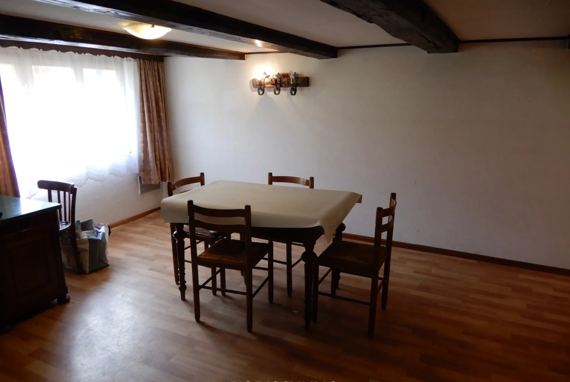 Charmante maison de village à rénover à Bouxwiller - 103 m² avec garage 