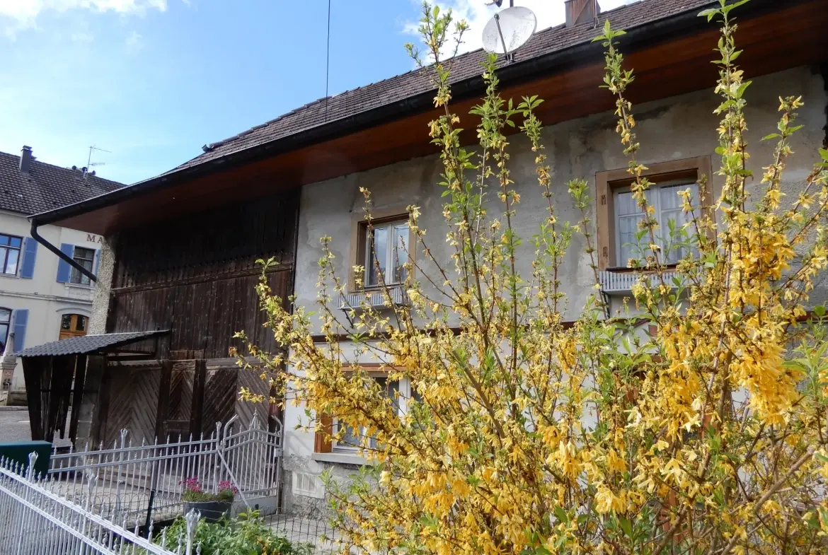 Charmante maison de village à rénover à Bouxwiller - 103 m² avec garage 