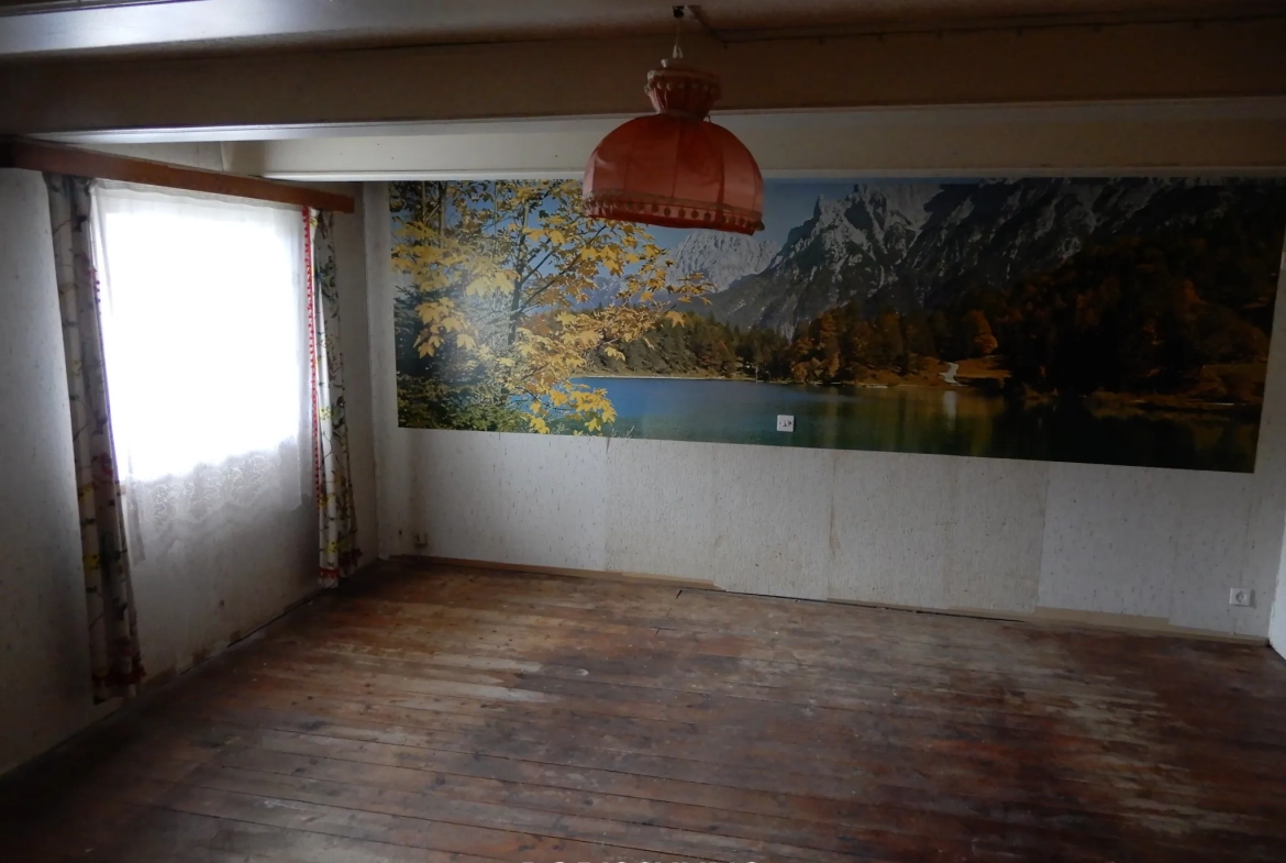 Charmante maison de village à rénover à Bouxwiller - 103 m² avec garage 