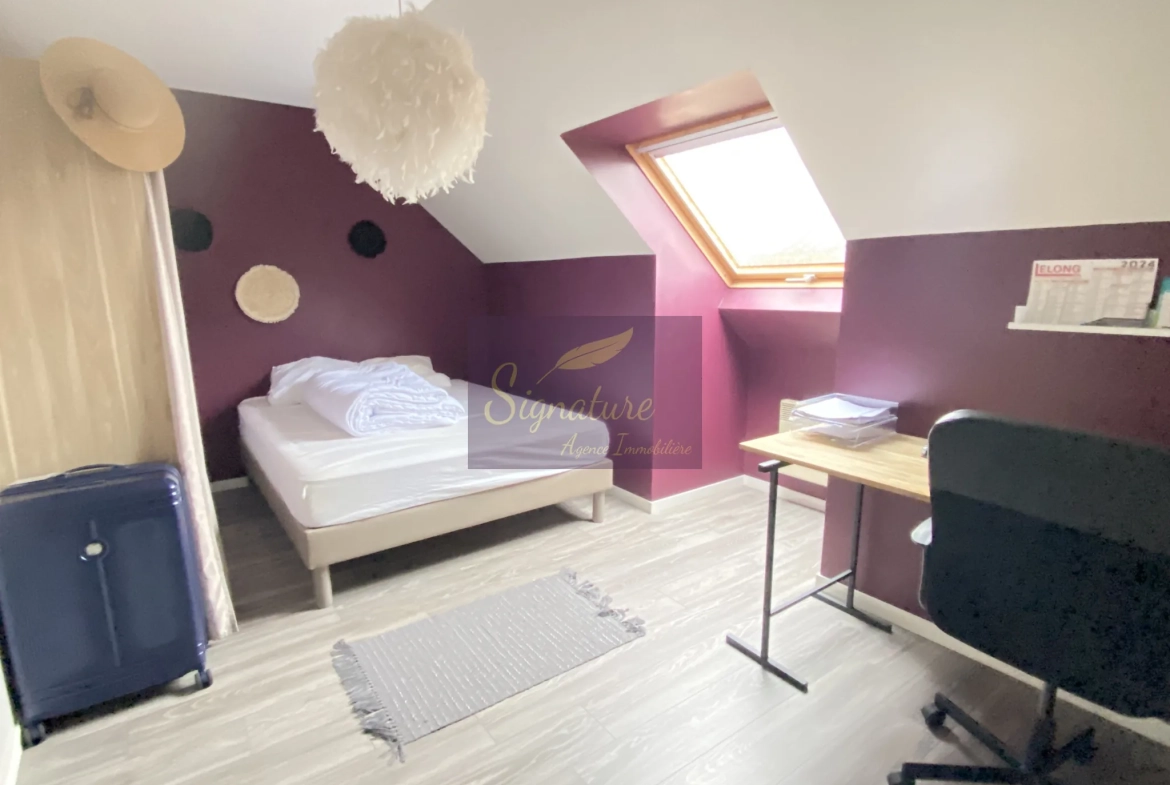 Maison familiale de 127 m² à Louplande avec 4 chambres et terrasse 