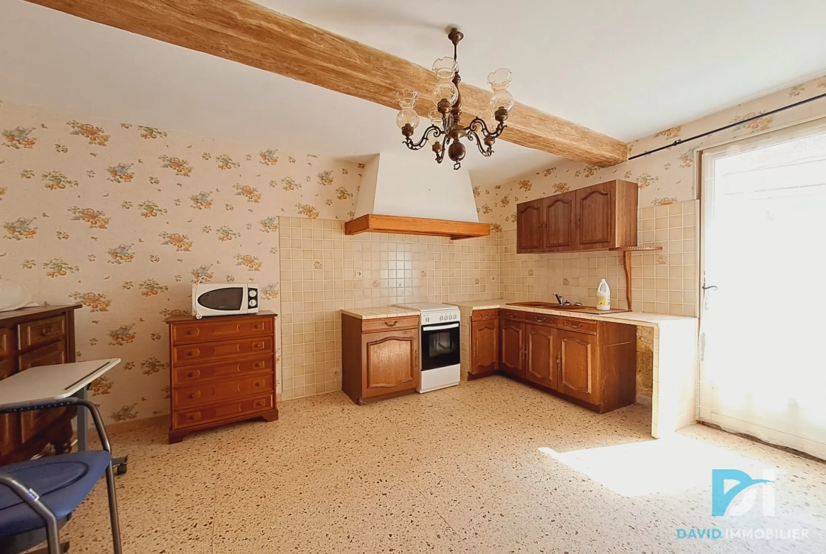 Maison de village lumineuse 140 m² à Florensac – Idéal pour investissement 