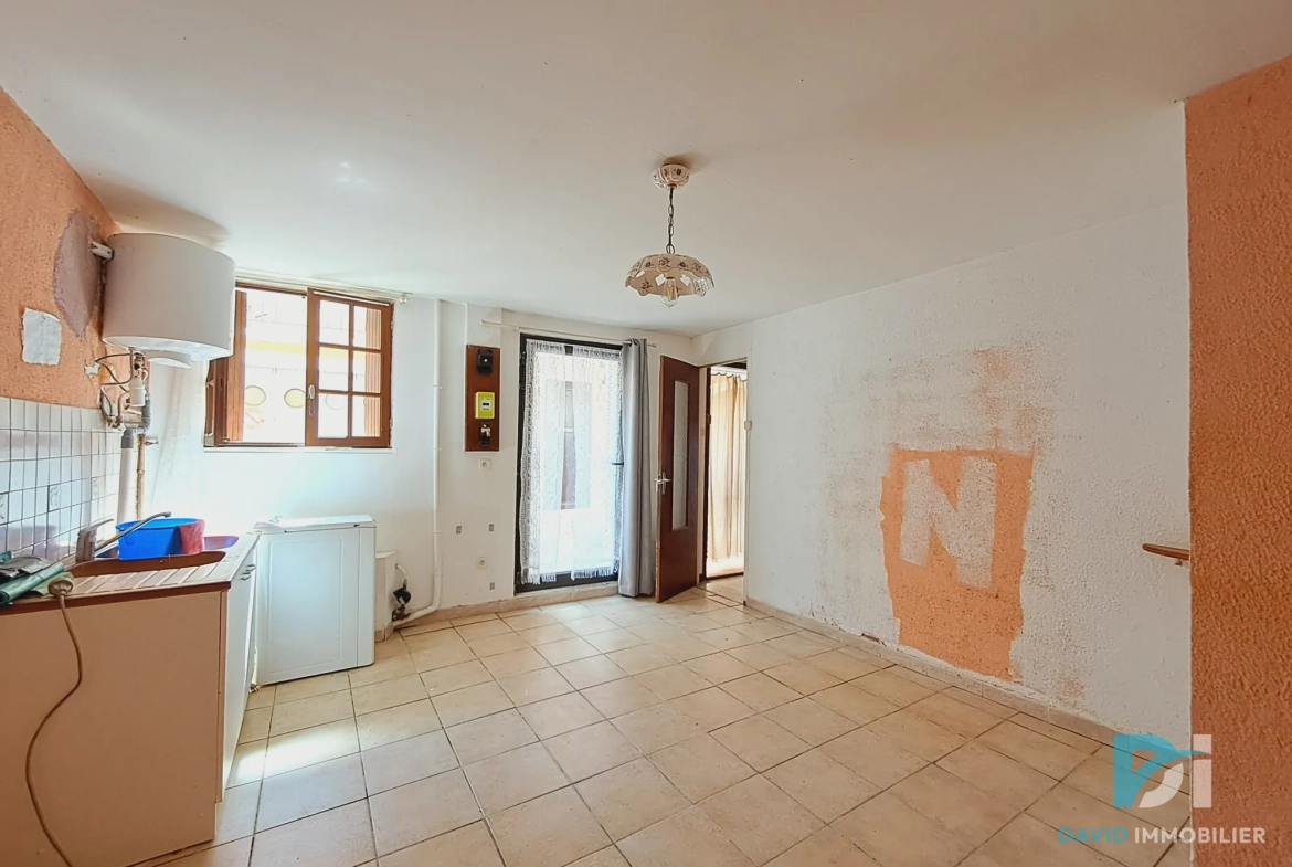 Maison de village lumineuse 140 m² à Florensac – Idéal pour investissement 