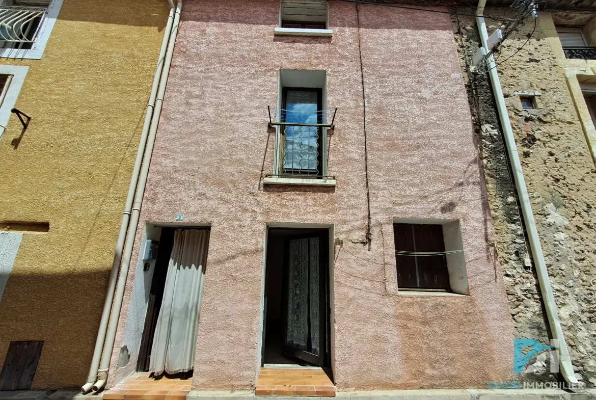 Maison de village lumineuse 140 m² à Florensac – Idéal pour investissement 