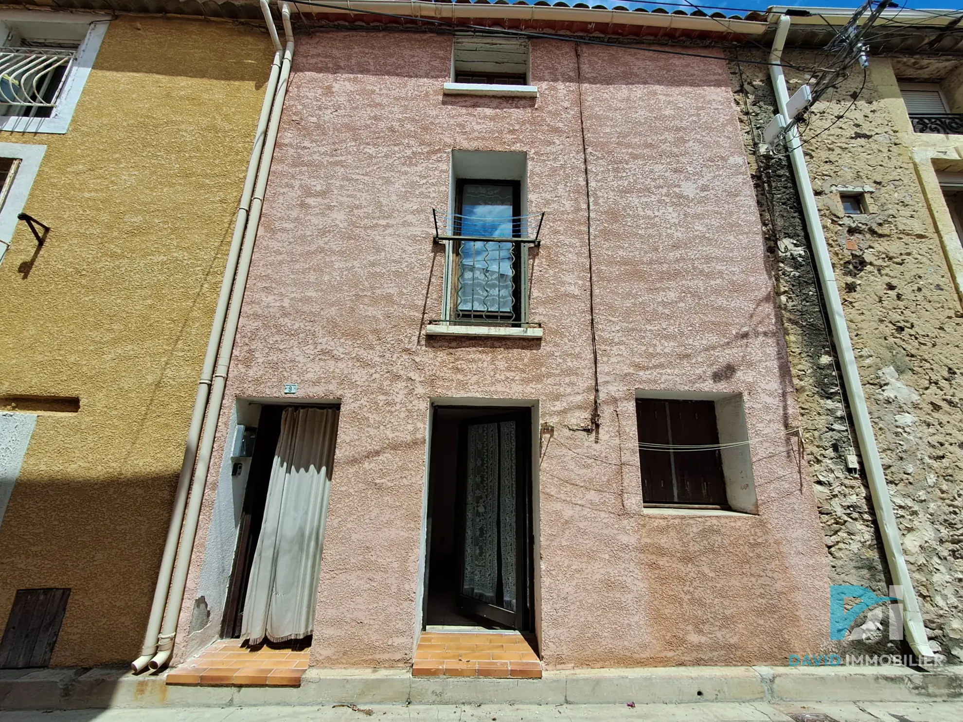 Maison de village lumineuse 140 m² à Florensac – Idéal pour investissement 