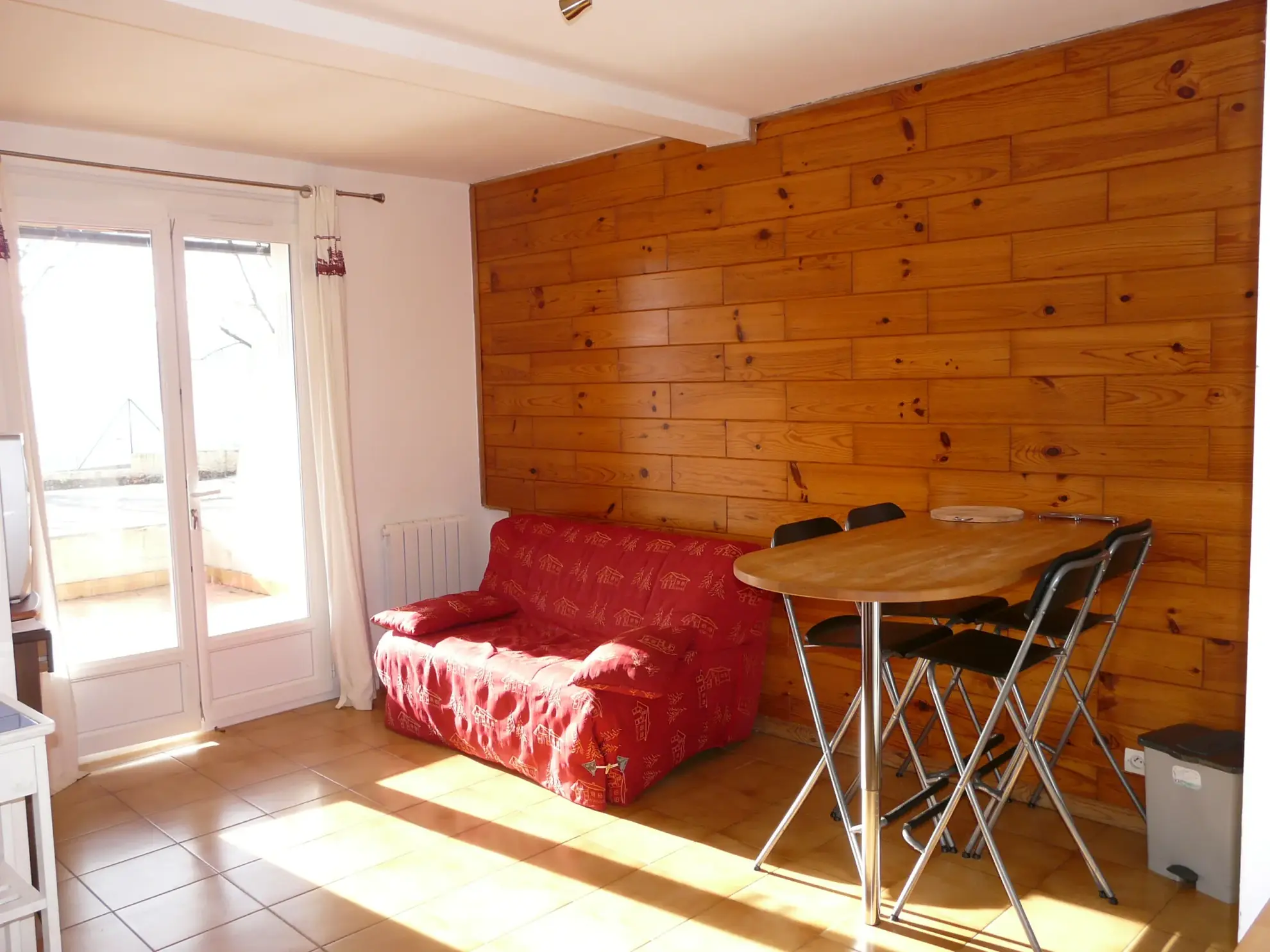 Appartement T2 rénové avec terrasse à Font-Romeu - Vue montagnes 