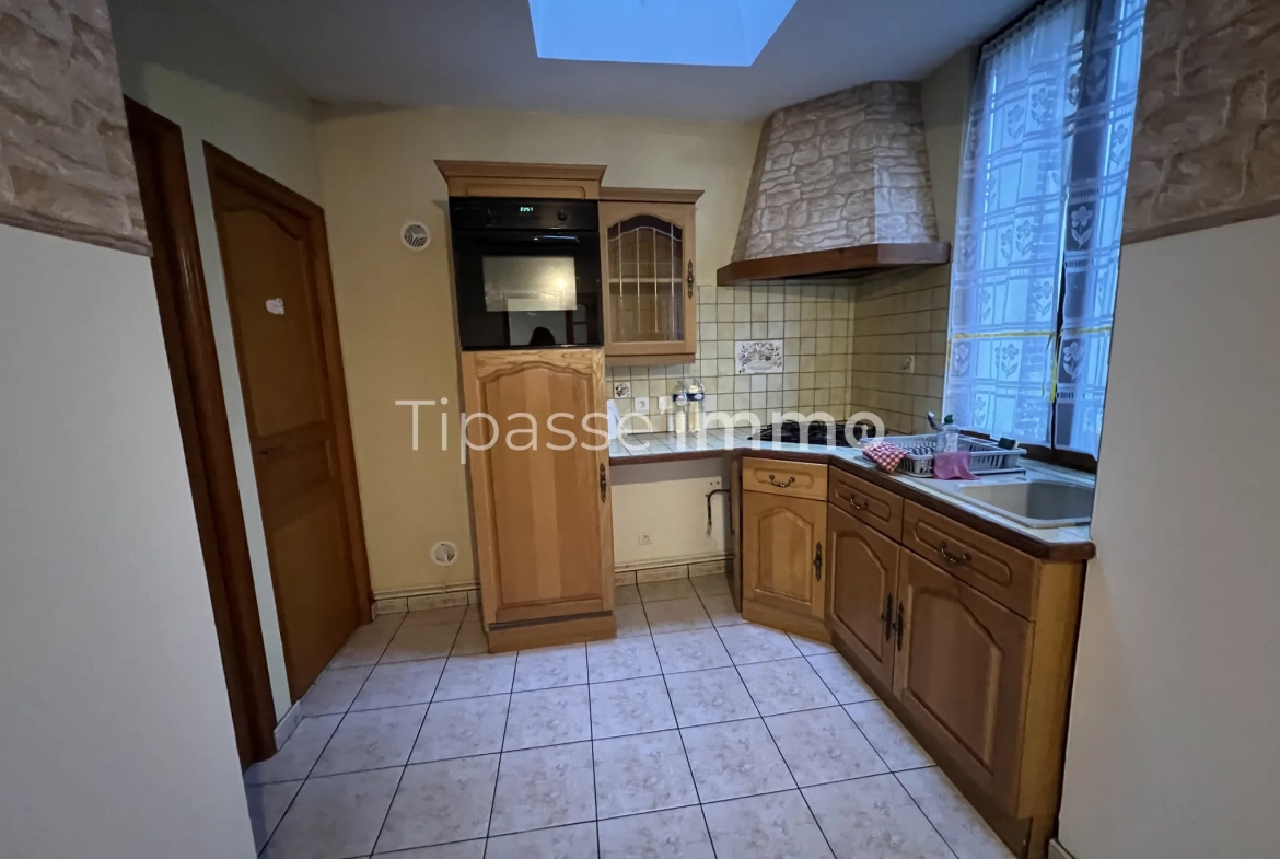Maison F4 avec terrasse et jardin au Petit-Quevilly – Idéal premier achat 